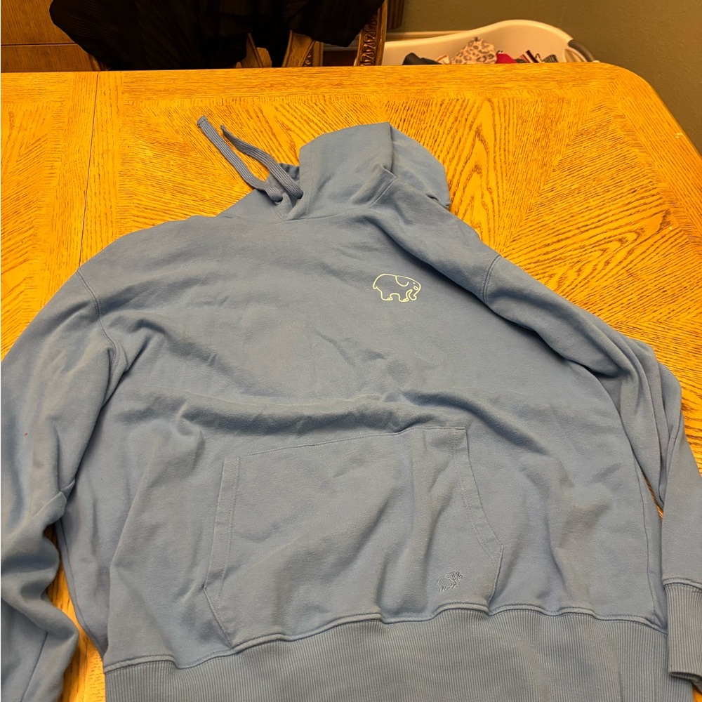 Ivory Ella Light Blue Hoodie